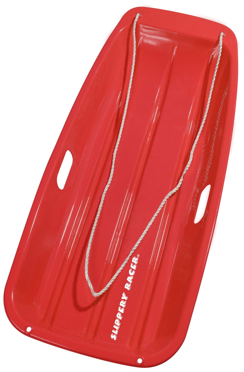 Slippery Racer زلاجة سباق الأطفال القابلة للانزلاق - 35 بوصة (أحمر، عبوة واحدة) - Image 1